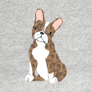 Brindle Boston Terrier Dog T-Shirt